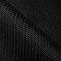 Ткань Оксфорд 600D PU, Черный (на отрез)  в Михайловске