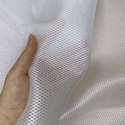 Сетка 3D трехслойная Air mesh 160 гр/м2, цвет Белый (на отрез)  в Михайловске