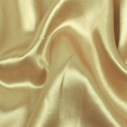 Ткань Атлас-сатин ЛЮКС, цвет Золотой (на отрез)  в Михайловске