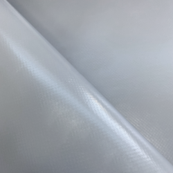 Ткань ПВХ 450 гр/м2, Серый (Ширина 160см), на отрез  в Михайловске