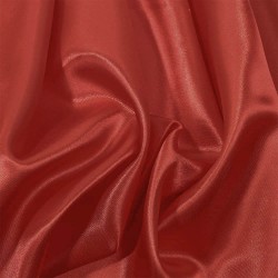 Ткань Атлас-сатин, цвет Красный (на отрез)  в Михайловске
