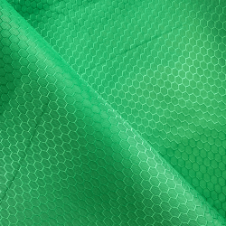 Ткань Оксфорд 300D PU Рип-Стоп СОТЫ, цвет Зелёный (на отрез)  в Михайловске